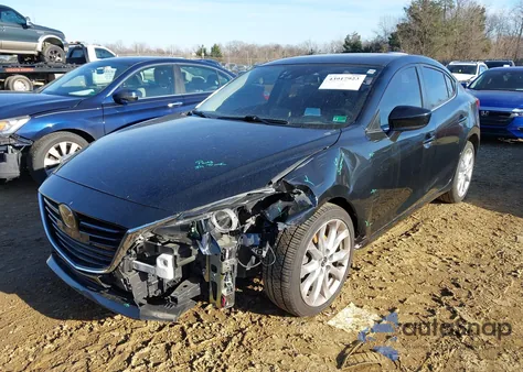 2014 Mazda Mazda3 S Grand Touring z USA, uszkodzony, nr VIN JM1BM1W32E1155641